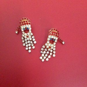 Santa Earrings
